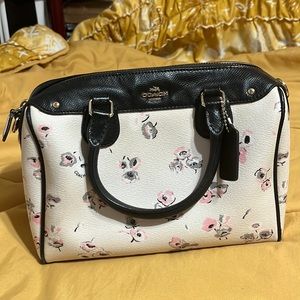 COACH BENNETT MINI SATCHEL IN SMALL WILDFLOWER PRINT